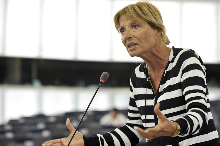 Fotografija 36: Mep at the Plenary Session in Strasbourg, week 37