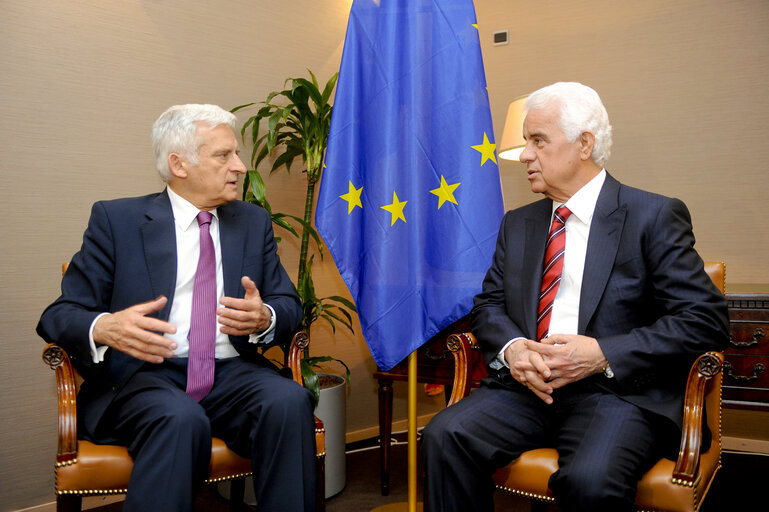 Photo 2 : EP President meets with the leader of the Turkish Cypriot Community