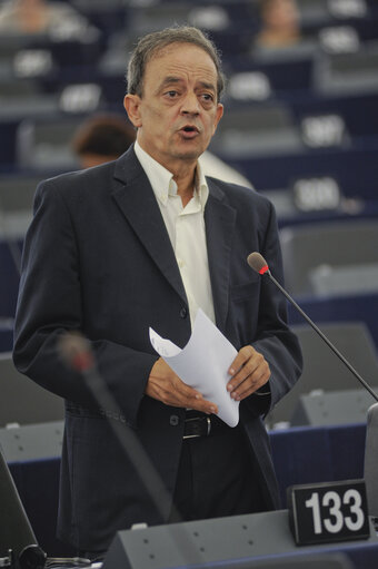 Fotografija 15: MEPs during Plenary Session in Strasbourg - Week 37