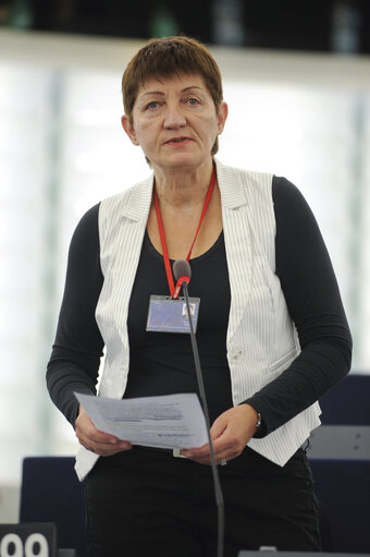 Fotografija 24: MEPs during Plenary Session in Strasbourg - Week 37