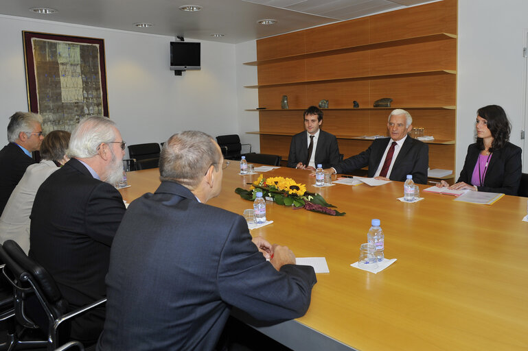 Fotografi 2: EP President meets with Director-General of the International Labour Organization.