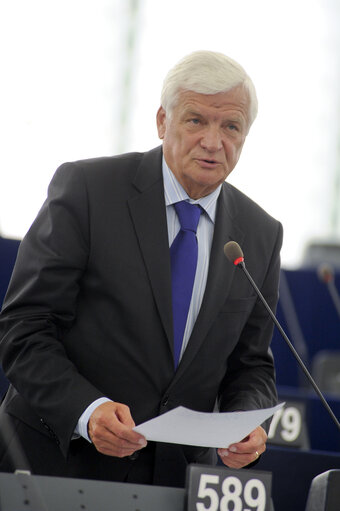 Fotografia 26: MEPs during Plenary Session in Strasbourg - Week 37