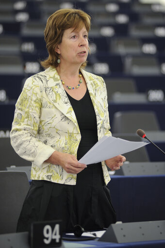 Fotografija 47: MEPs during Plenary Session in Strasbourg - Week 37