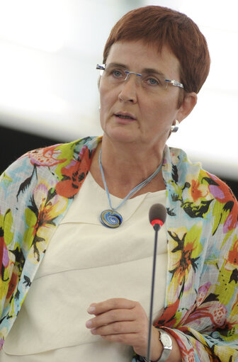 Fotografia 36: MEPs during Plenary Session in Strasbourg - Week 37