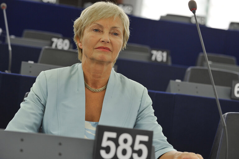 Fotagrafa 10: MEPs during Plenary Session in Strasbourg - Week 37