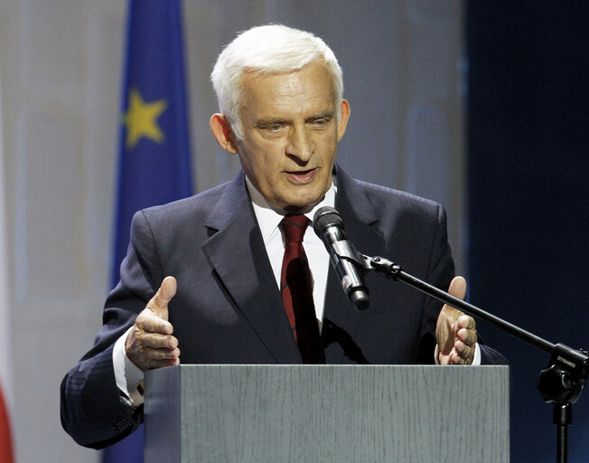 Photo 19: European Parliament President Jerzy Buzek takes part in the opening of the European Congress of Culture in Wroclaw