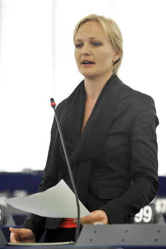 Foto 45: Mep at the Plenary Session in Strasbourg, week 37