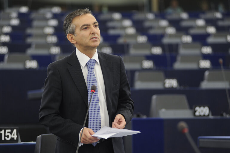 Fotografija 39: MEPs during Plenary Session in Strasbourg - Week 37