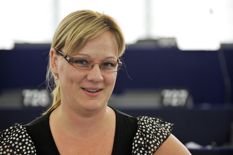 Fotografija 10: Mep at the Plenary Session in Strasbourg, week 37