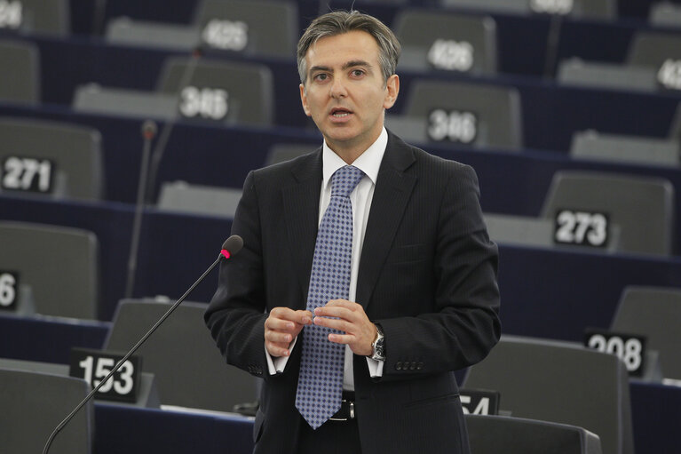 Fotografija 21: MEPs during Plenary Session in Strasbourg - Week 37