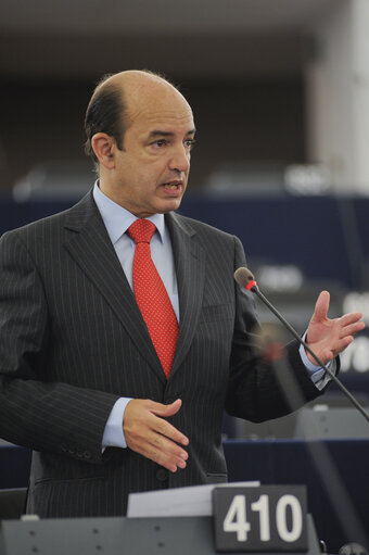 Fotografija 18: MEPs during Plenary Session in Strasbourg - Week 37