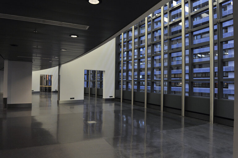 Illustration - Exhibition space at the EP in Strasbourg