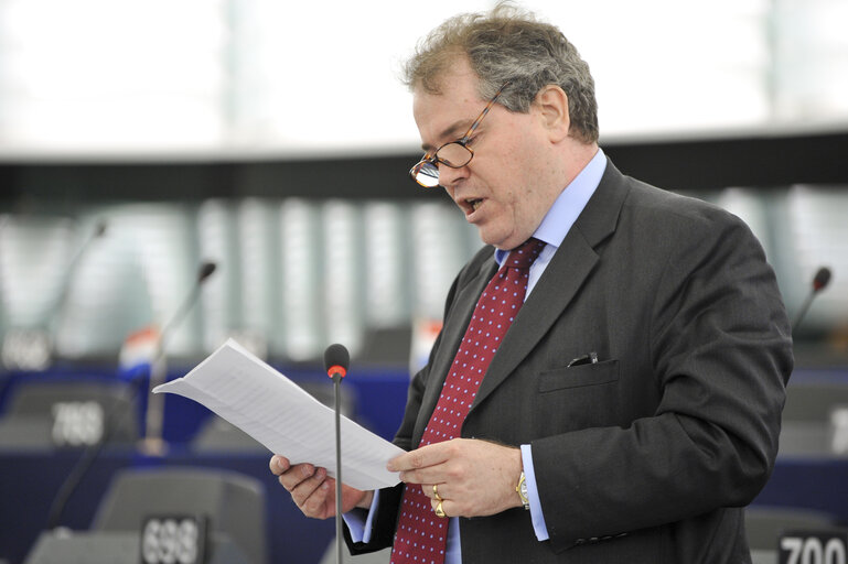 Mep at the Plenary Session in Strasbourg, week 37