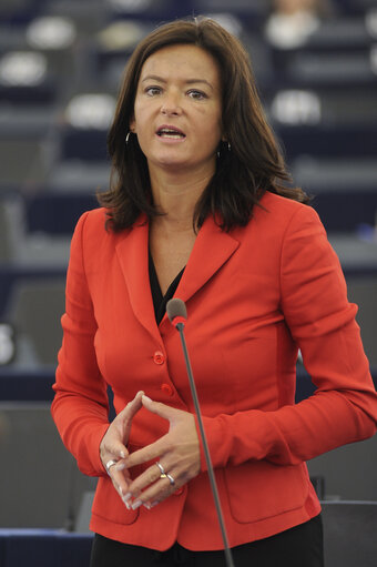 Fotagrafa 31: MEPs during Plenary Session in Strasbourg - Week 37