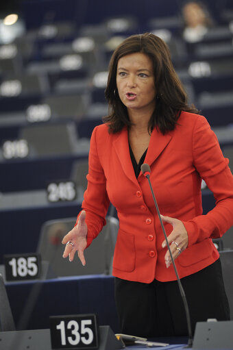 Fotagrafa 32: MEPs during Plenary Session in Strasbourg - Week 37