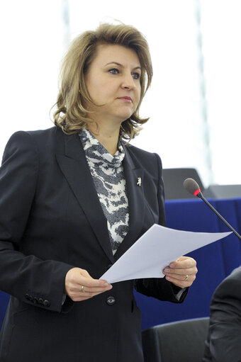 Valokuva 16: Hemicycle during the Plenary Session in Strasbourg - Week 27 - Scheme for food distribution to the most deprived persons in the Union