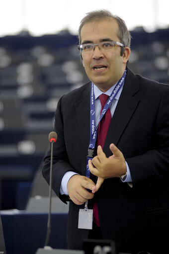 Fotografija 48: MEPs during Plenary Session in Strasbourg - Week 37