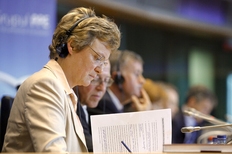 Fotografia 4: EPP Hearing on migration to the Schengen area