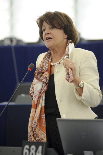 MEPs during Plenary Session in Strasbourg - Week 37