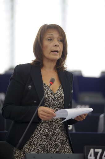 Fotografija 27: MEPs during Plenary Session in Strasbourg - Week 37