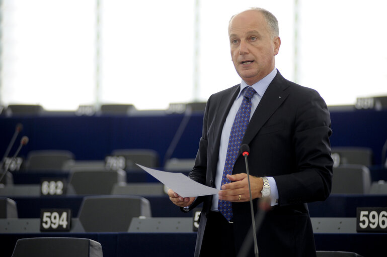 Fotografija 43: MEPs during Plenary Session in Strasbourg - Week 37