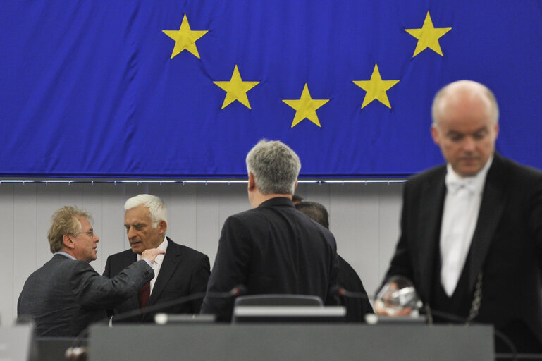 Fotografi 28: Mep at the Plenary Session in Strasbourg, week 37