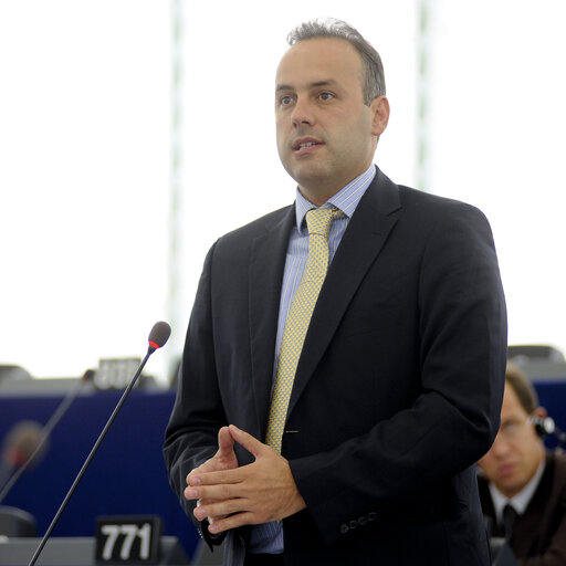 Fotografia 42: MEPs during Plenary Session in Strasbourg - Week 37