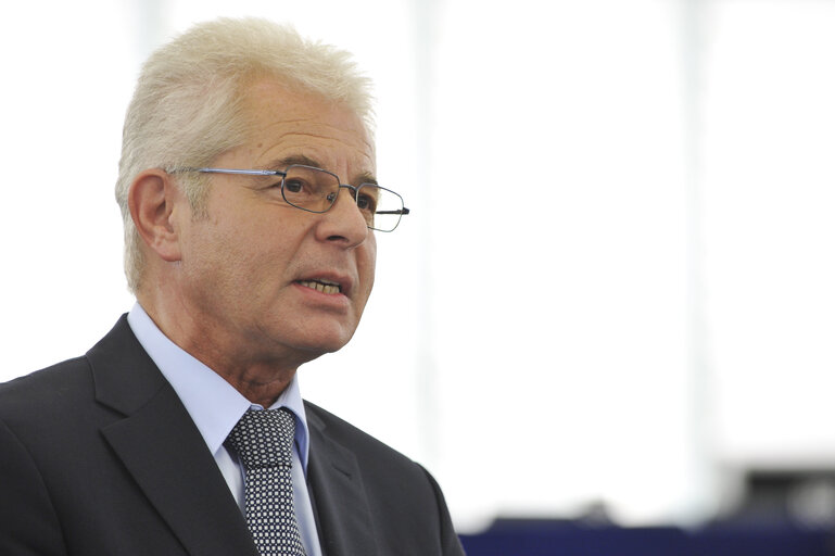 Fotografia 7: Mep at the Plenary Session in Strasbourg, week 37