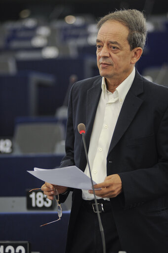 Fotografija 17: MEPs during Plenary Session in Strasbourg - Week 37