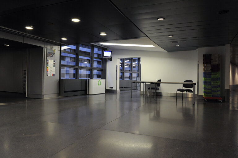 Fotografie 16: Illustration - Exhibition space at the EP in Strasbourg