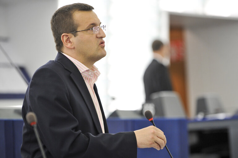 Fotografija 31: Mep at the Plenary Session in Strasbourg, week 37