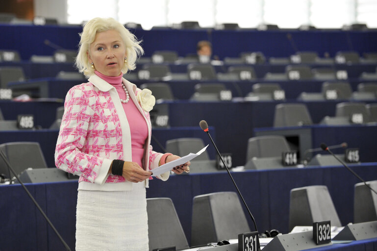 Mep at the Plenary Session in Strasbourg, week 37