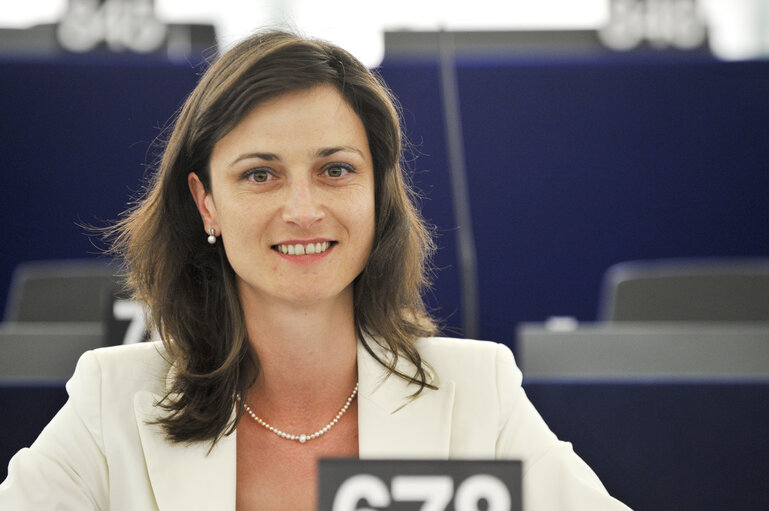 Fotografija 15: Mep at the Plenary Session in Strasbourg, week 37