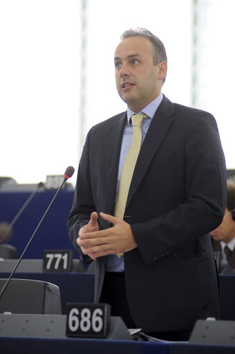 Fotografia 43: MEPs during Plenary Session in Strasbourg - Week 37