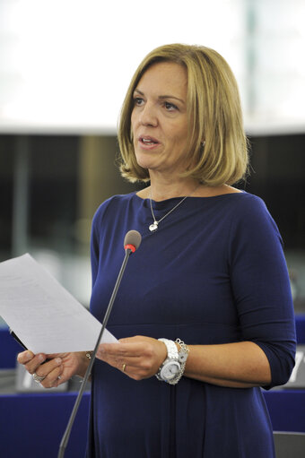 Mep at the Plenary Session in Strasbourg, week 37