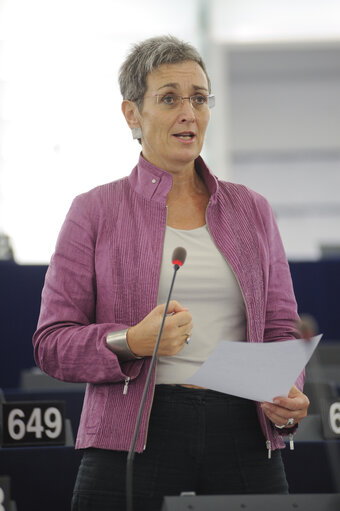 Fotografia 46: MEPs during Plenary Session in Strasbourg - Week 37