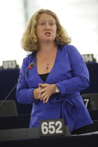 MEPs during Plenary Session in Strasbourg - Week 37
