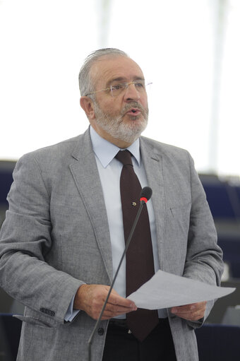 Fotografija 29: MEPs during Plenary Session in Strasbourg - Week 37