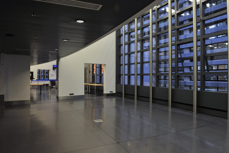 Fotografie 2: Illustration - Exhibition space at the EP in Strasbourg