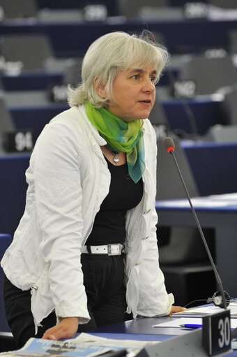 Foto 49: Mep at the Plenary Session in Strasbourg, week 37