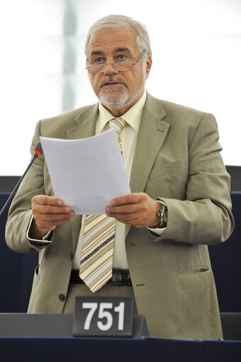 Mep at the Plenary Session in Strasbourg, week 37