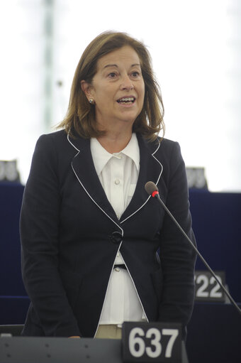 Fotografia 40: MEPs during Plenary Session in Strasbourg - Week 37