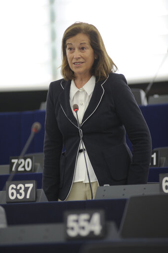 Fotografia 41: MEPs during Plenary Session in Strasbourg - Week 37