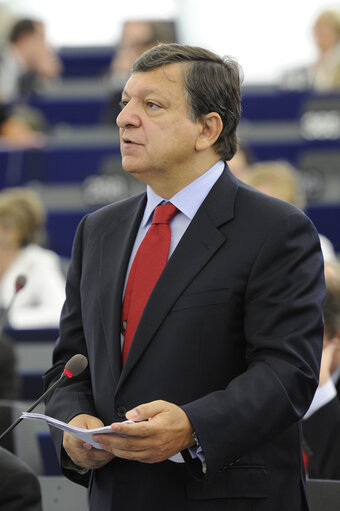 Fotografie 22: Plenary session week 37 in Strasbourg - Economic crisis and the euro