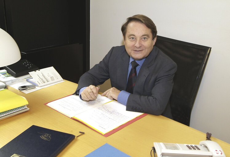 Photo 8: Andre LAIGNEL at the EP in Strasbourg