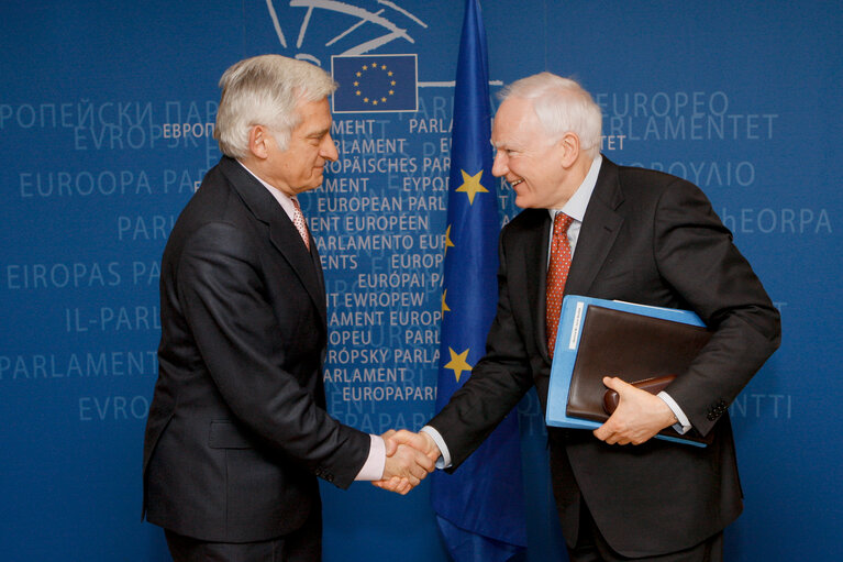 Fotografia 2: EP President meets with the President of the European Investment Bank.