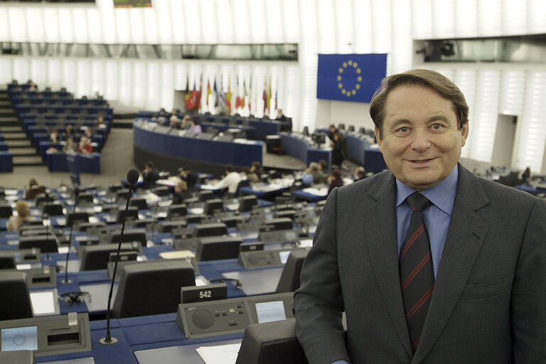 Photo 5: Andre LAIGNEL at the EP in Strasbourg