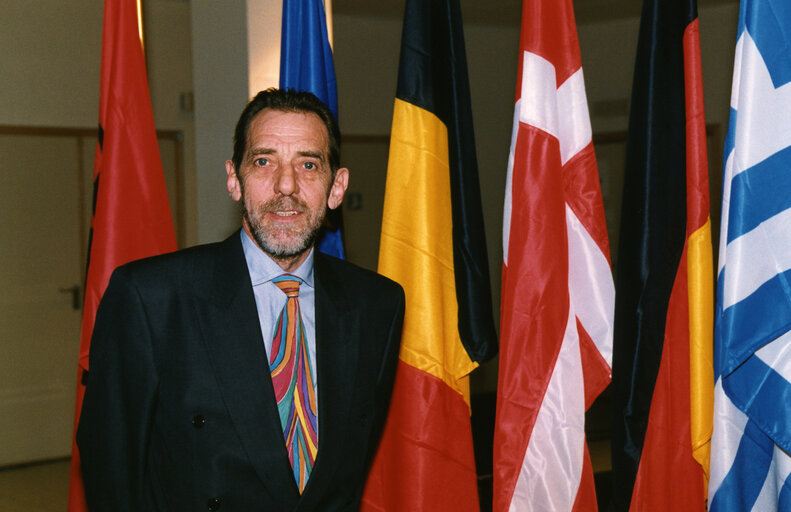 Photo 10: Ejner CHRISTIANSEN pictured at the European Parliament