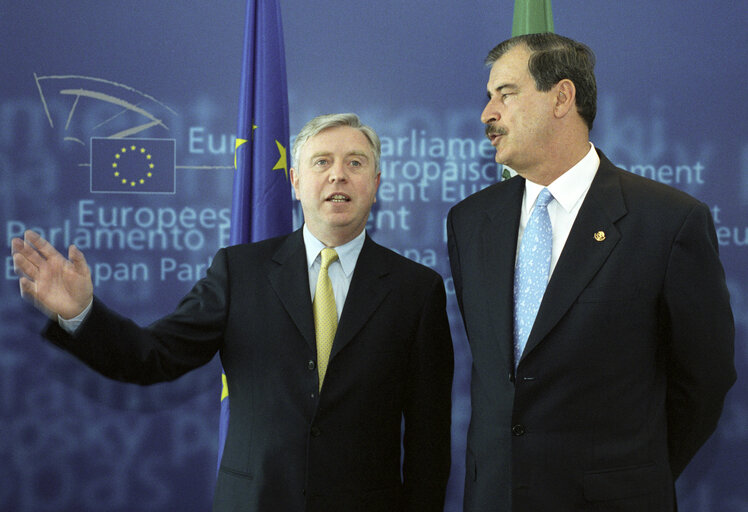 Foto 5: Visit of the President of Mexico to the EP.