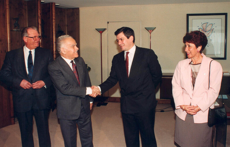 Photo 8 : Visit of the Israeli Prime Minister to the EP in Strasbourg.